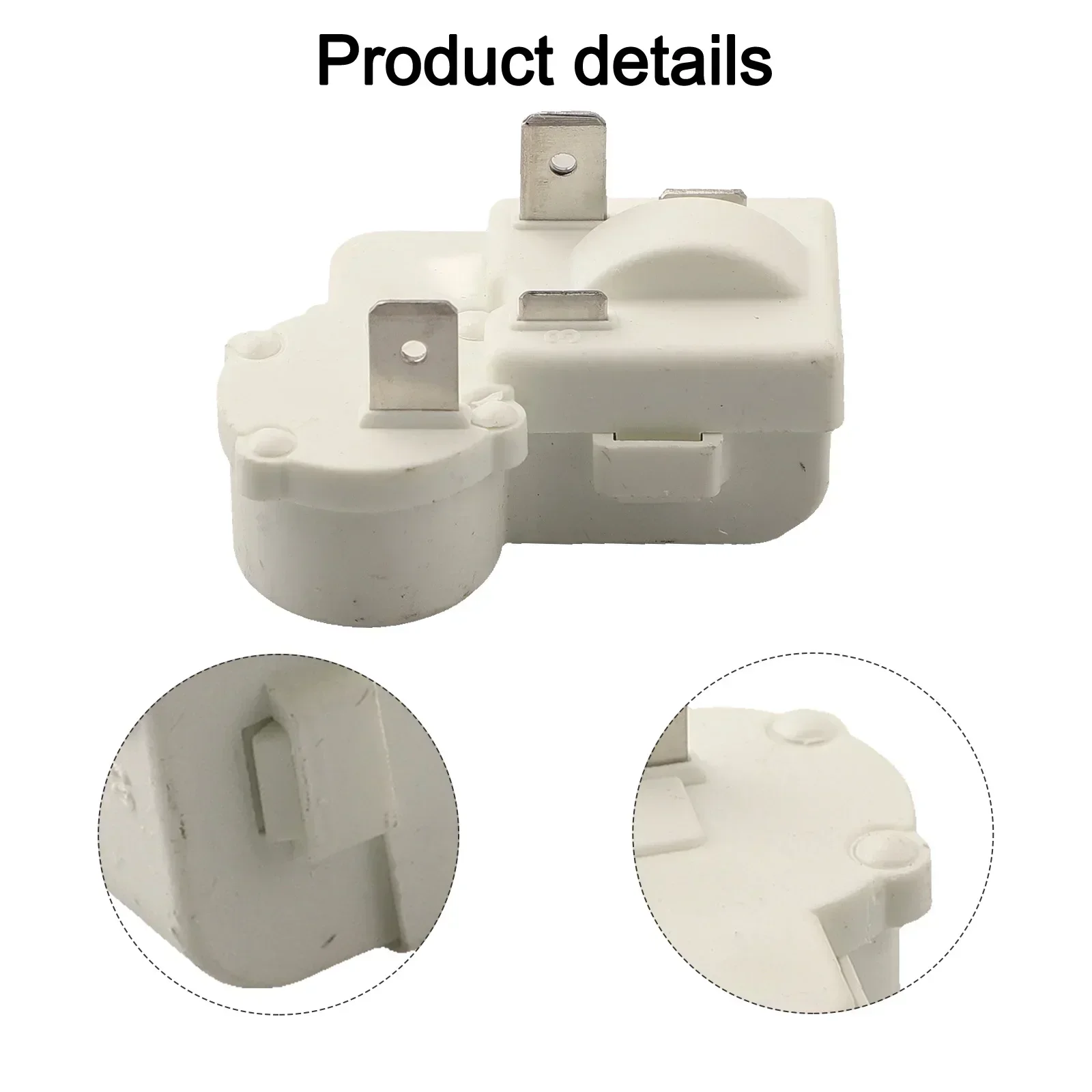 1pc PTC Starter Relay 2/4PIN Refrigerator Compressor Overload Protector Relay Refrigerator PTC Starting Relay ZHB35-120P15 BEU