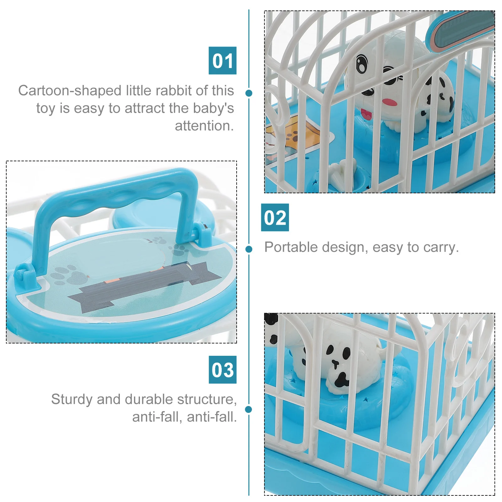 Electric Dog Plaything Sound Control Automatic Opening Music Singing Interactive ABS Kids Gift Home Decoration Early Education