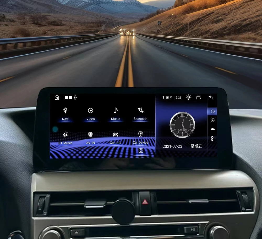 Radio for RX 2009-2015 Navigation HD Touch Screen Multimedia Player Auto Wireless Carplay Radio Auto Stereo Head Unit