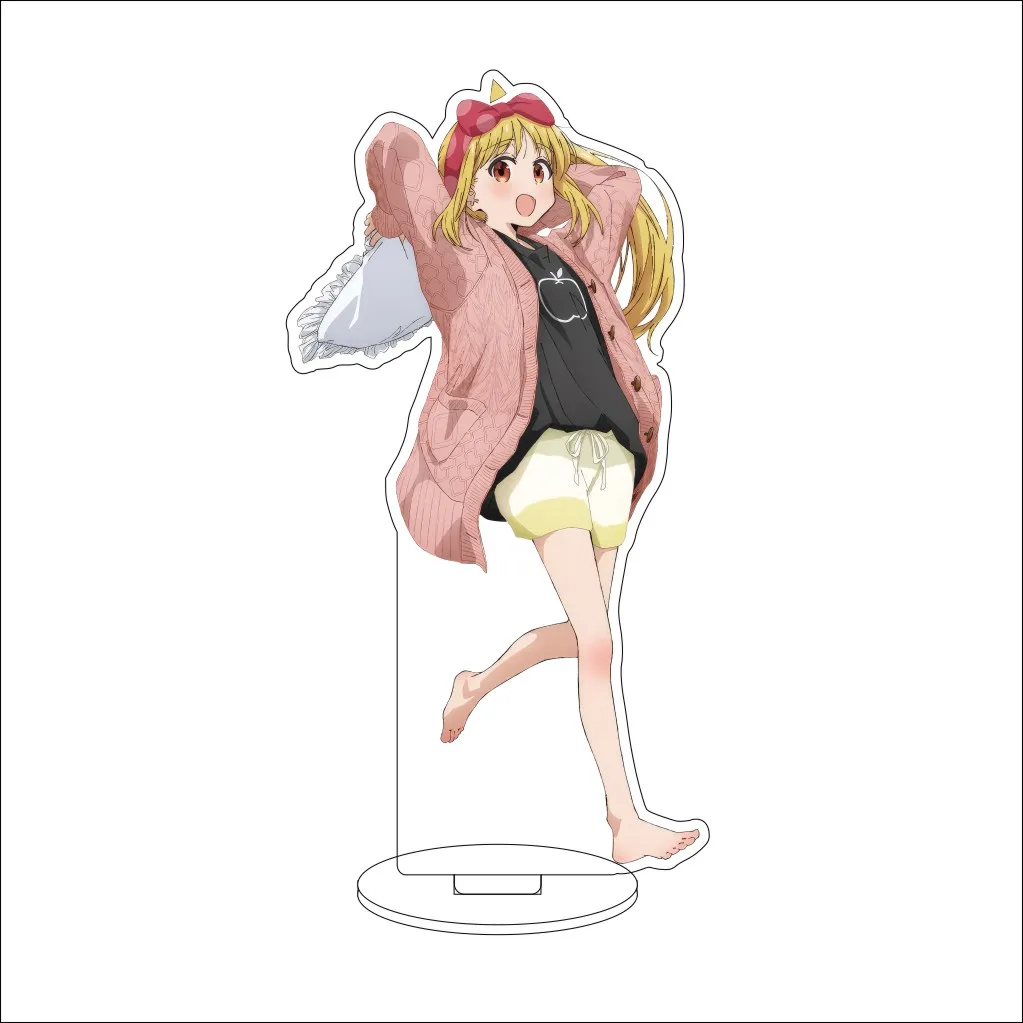 16CM Anime BOCCHI THE ROCK! Cosplay Acrylic Stand Ornaments Gotoh Hitori Ijichi Nijika Yamada Ryo Figure Stand Halloween Gifts