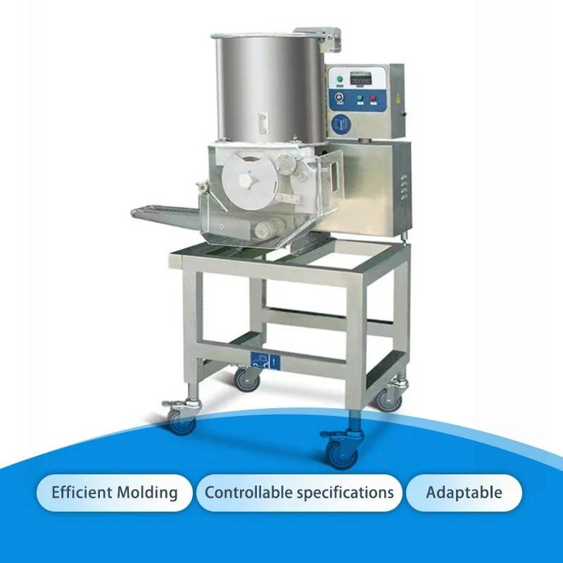 New fully automated commercial burger pie maker/burger pie maker SUS304 stainless steel 100-300 kg/h