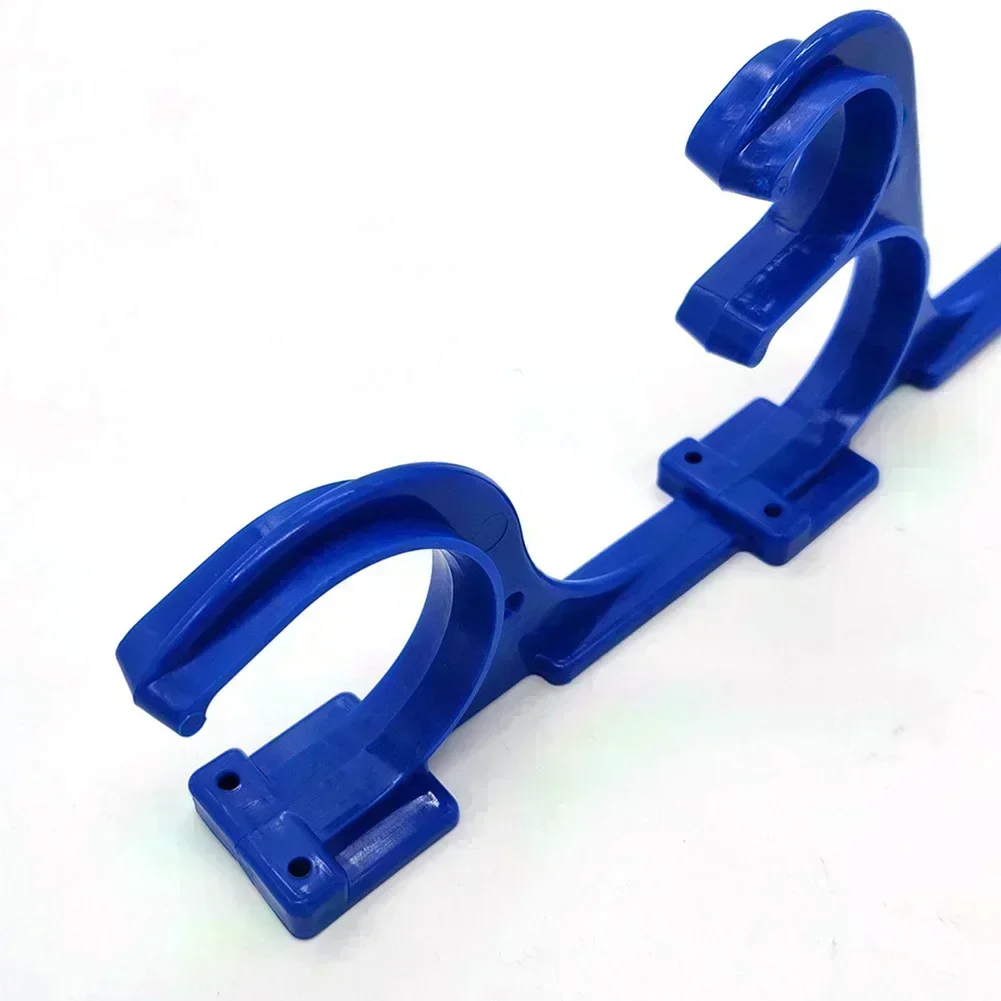 

Pool Pole Hanger Set for Efficient Outdoor Organization Includes 2 or 4 Hooks with Nails for Easy Wall Mounting