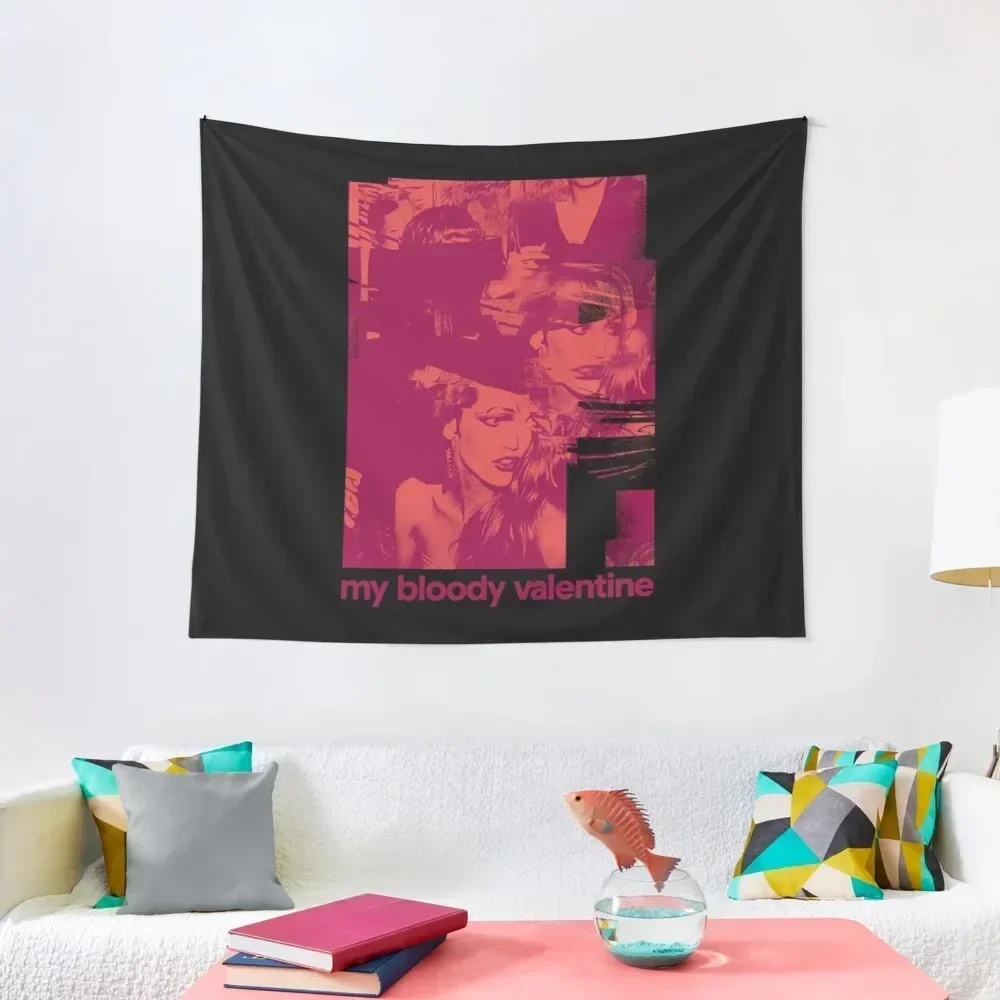 

My Bloody Valentine T-ShirtMy Bloody Valentine  Original Glitch Art Tapestry Things To The Room Bedroom Decoration Tapestry