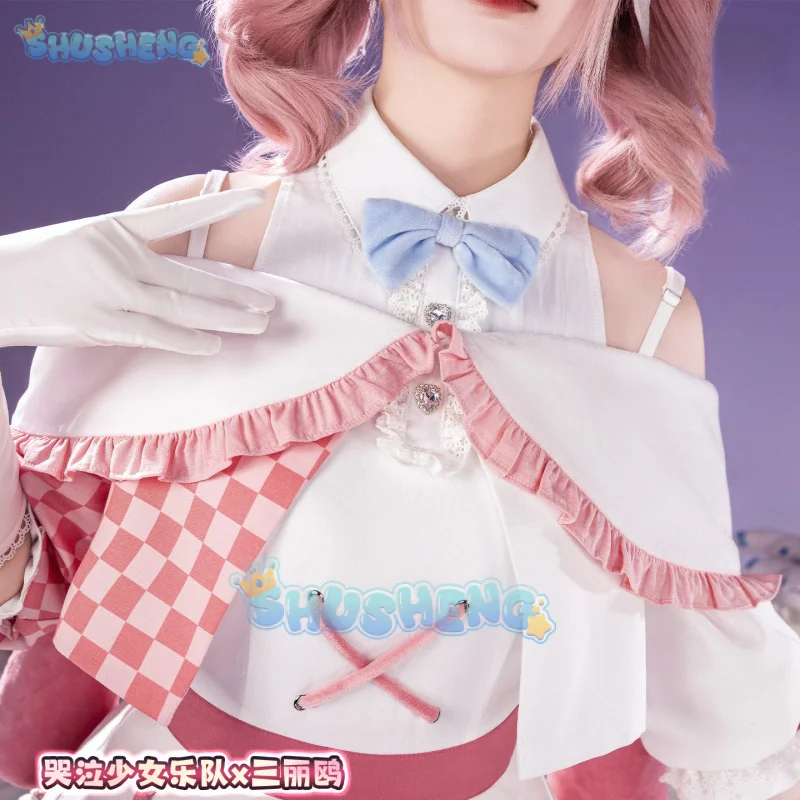 Girls Band Cry‌ Nina 486 Tomo Hina Cosplay Costume Uniform Halloween Carnival Party Christmas Play Role Clothes Clothing