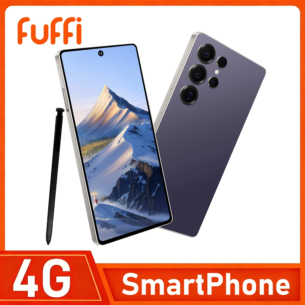 FUFFI-S25 Pro Smartphone 5G Android 12,6.8 inch Screen,12+512GB,24+48MP Mobile phone 5800mAh Google Play Store,CellPhone