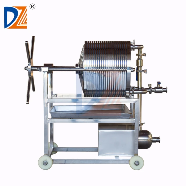 Stainless steel multilayer filter press for clarifying olive oil filtro prensa