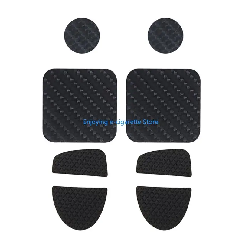 Full Coverage Skin Stickers In Carbon Fiber Texture For Enhances Grip Black Y4QF