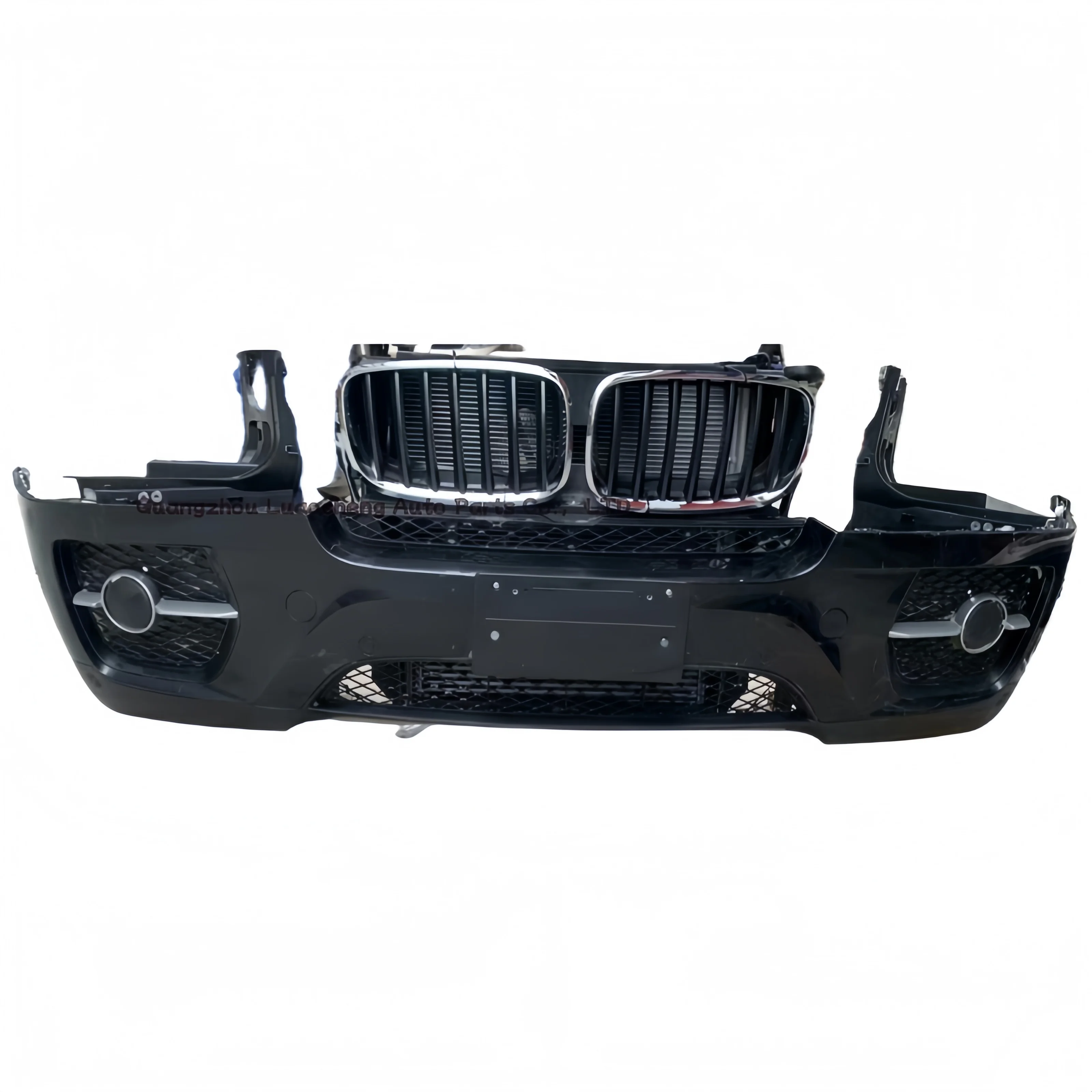 For X6 E71 E72 Front Bumper Car Body Kit with Headlight Front Nozzle Assembly