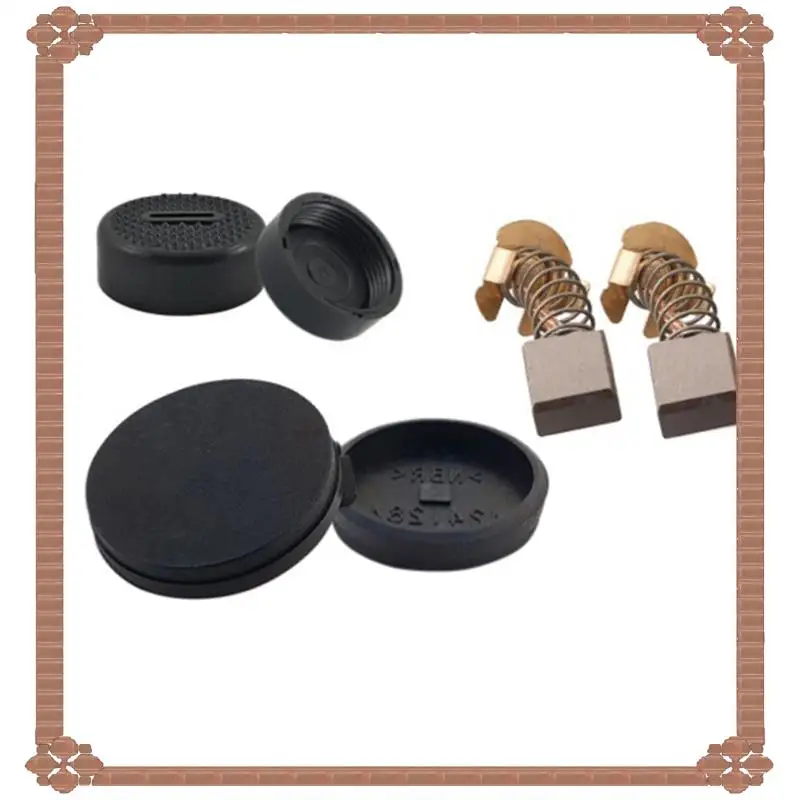 

24-Hour Delivery Motor Carbon Brush Cap Set For DHR202 BHR202 SDS+ Plus Power Tool Accessory Caps 643829-7 424128-4