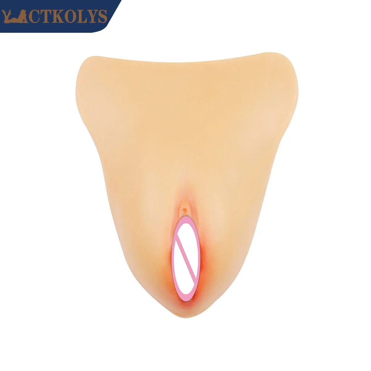 CTKOLYS Fake Vagina Insertable Camel Toe Sexy Pussy Cosplay Crossdresser Pad for Transgender Shemale