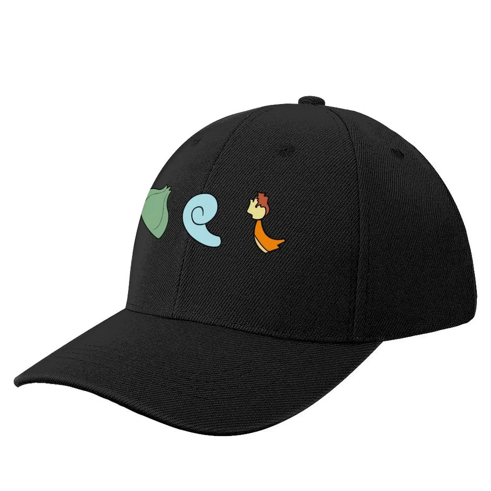 Water Fire Grass Baseball Cap Hat Beach Hat Baseball Cap Women's 2025 Men's