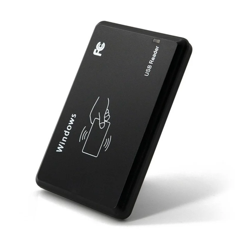 [NEW A09R!】 Smart Card Reader USB RFID Reader Dual Band ID+ IC Contactless Sensitivity Support Windows System Mobile Phones