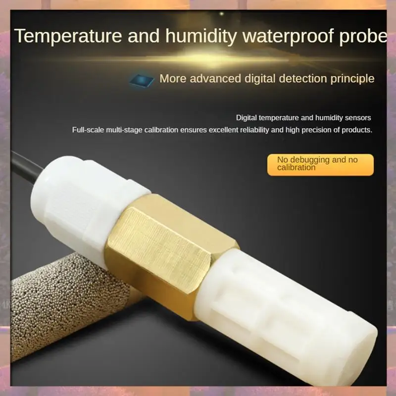 Лидер продаж DC5-28V RS485 Датчик температуры и влажности Modbus XY-MD03 Коллектор температуры и влажности-Pe Head Легко установить