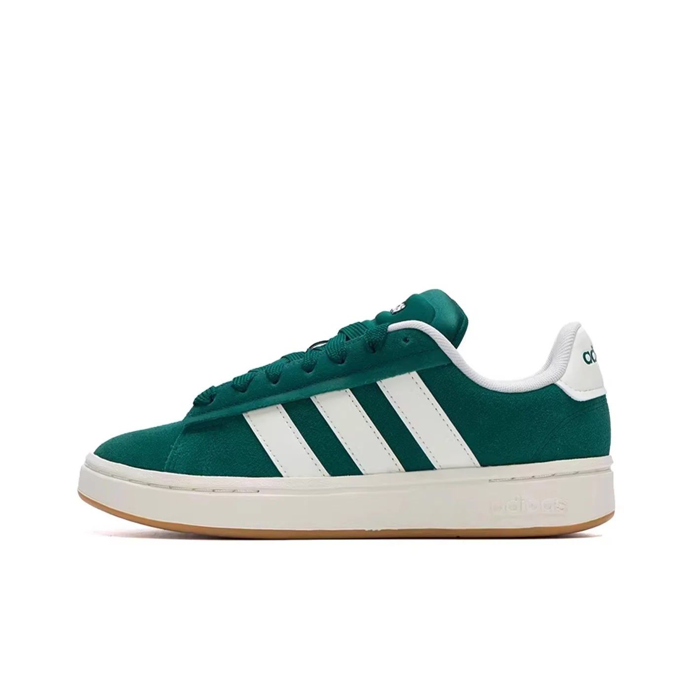 Adidas GRAND COURT ALPHA Comfortable Round Toe Low top Skateboard Shoes Men's Green JP8734