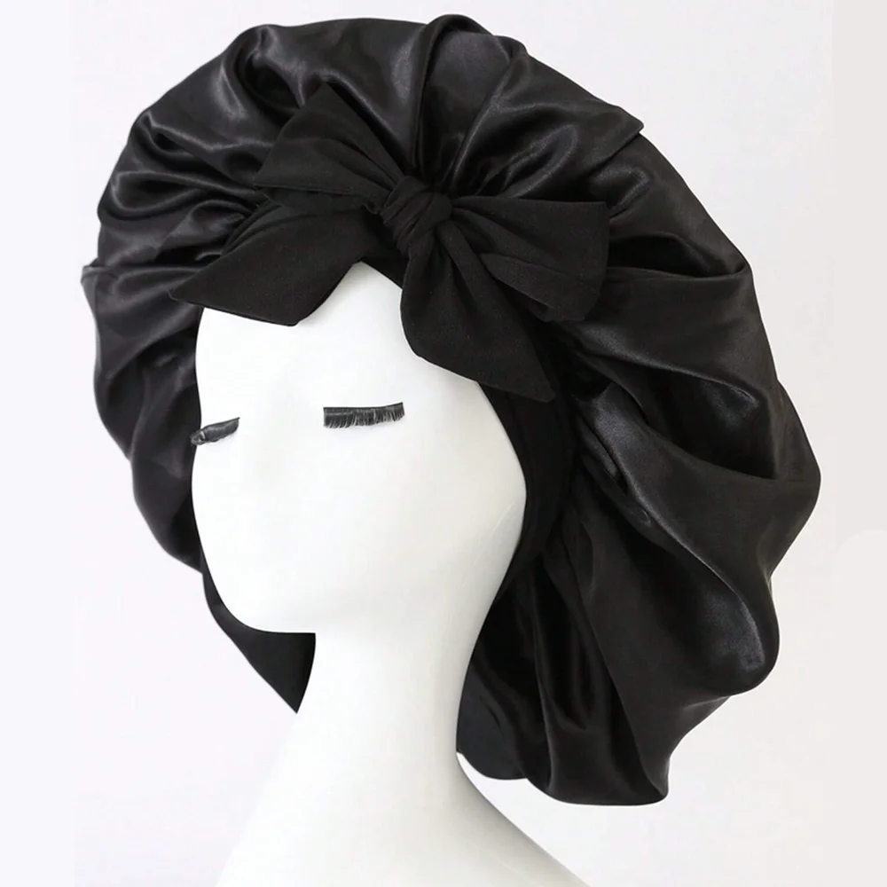 Универсальная регулируемая шел – обзор и цена Satin Hair Bonnet