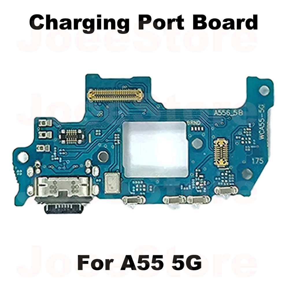 Charging Port Board For Samsung Galaxy A15 A25 A35 A55 5G A05 A05S Fast Charge Motherboard Connect Charging USB Dock Flex Cable