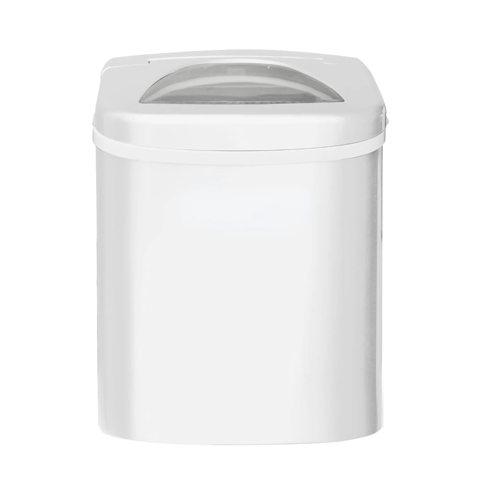 Machine portative de EFIC108-WHITE de dessus de seau, autoportant, glace de 26LB par jour, blanc