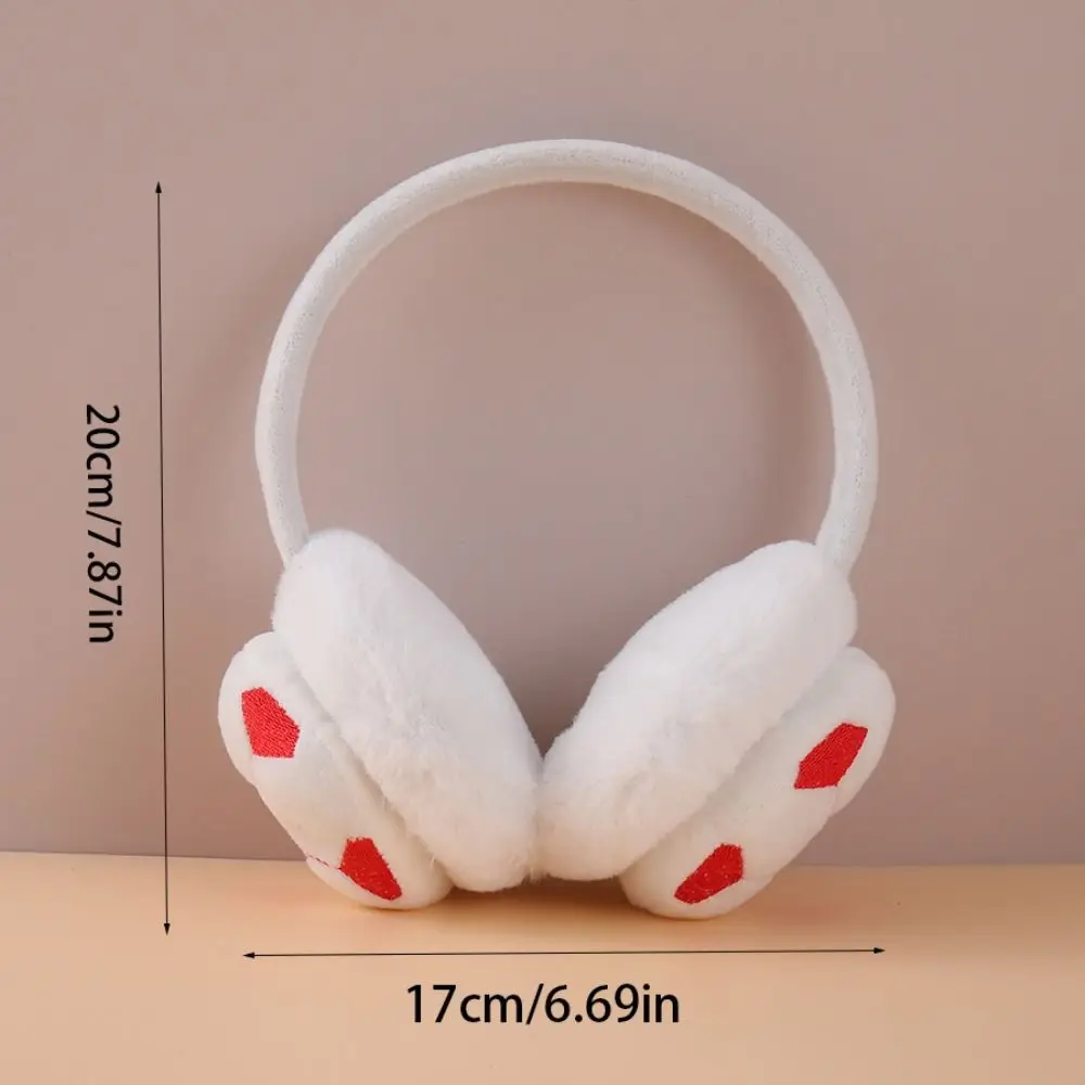 Plush Ear Protection Earmuffs para crianças, Earmuffs anti-congelamento, manter quente, espessado, futebol Ear Warmer, presentes infantis, bonito