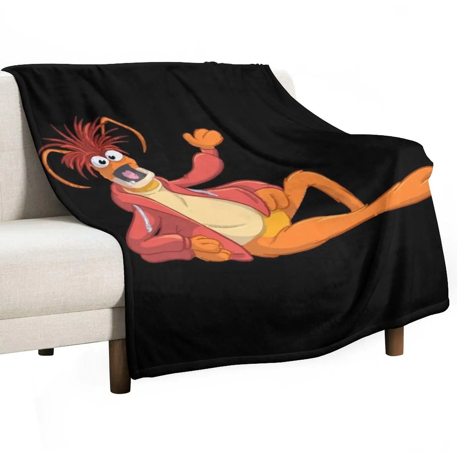 

Pepe the King Prawn Throw Blanket Blankets For Baby Quilt blankets and throws Baby Blankets