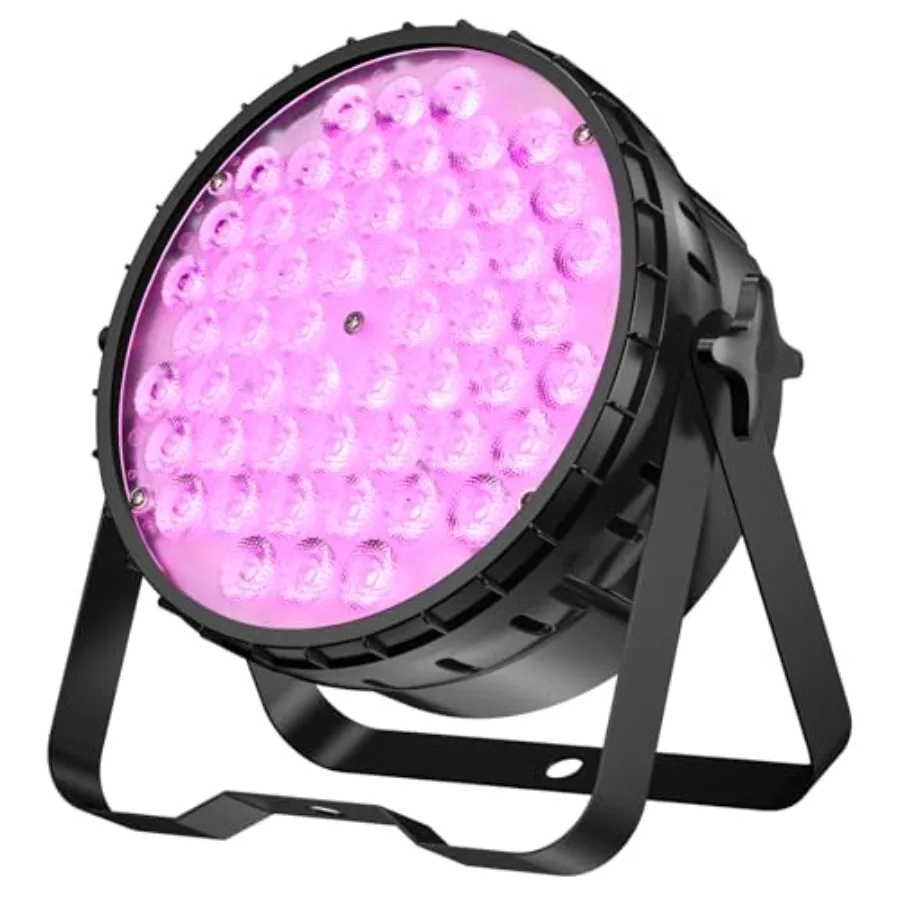 

LED Stage Lights Par Lights 54X4W RGBW 4in1 Bright Lighting with High CRI Master-Slave DMX 512 Sound Activated Uplights for Eve