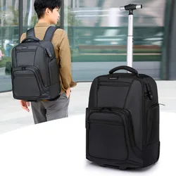 Travel Bag On Wheels Men's Trolley Backpack Business Gym Sport Bags Travel Luggage Sets For Women Teens Large Capacity