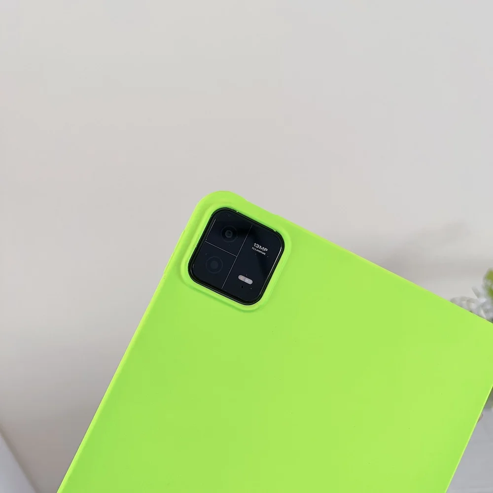 Neon Case for Xiaomi Pad 6 Pro 11 inch Matte Silicone Candy Color Fluorescence Shockproof Tablet Cover for Xiaomi mi Pad 6 Cases