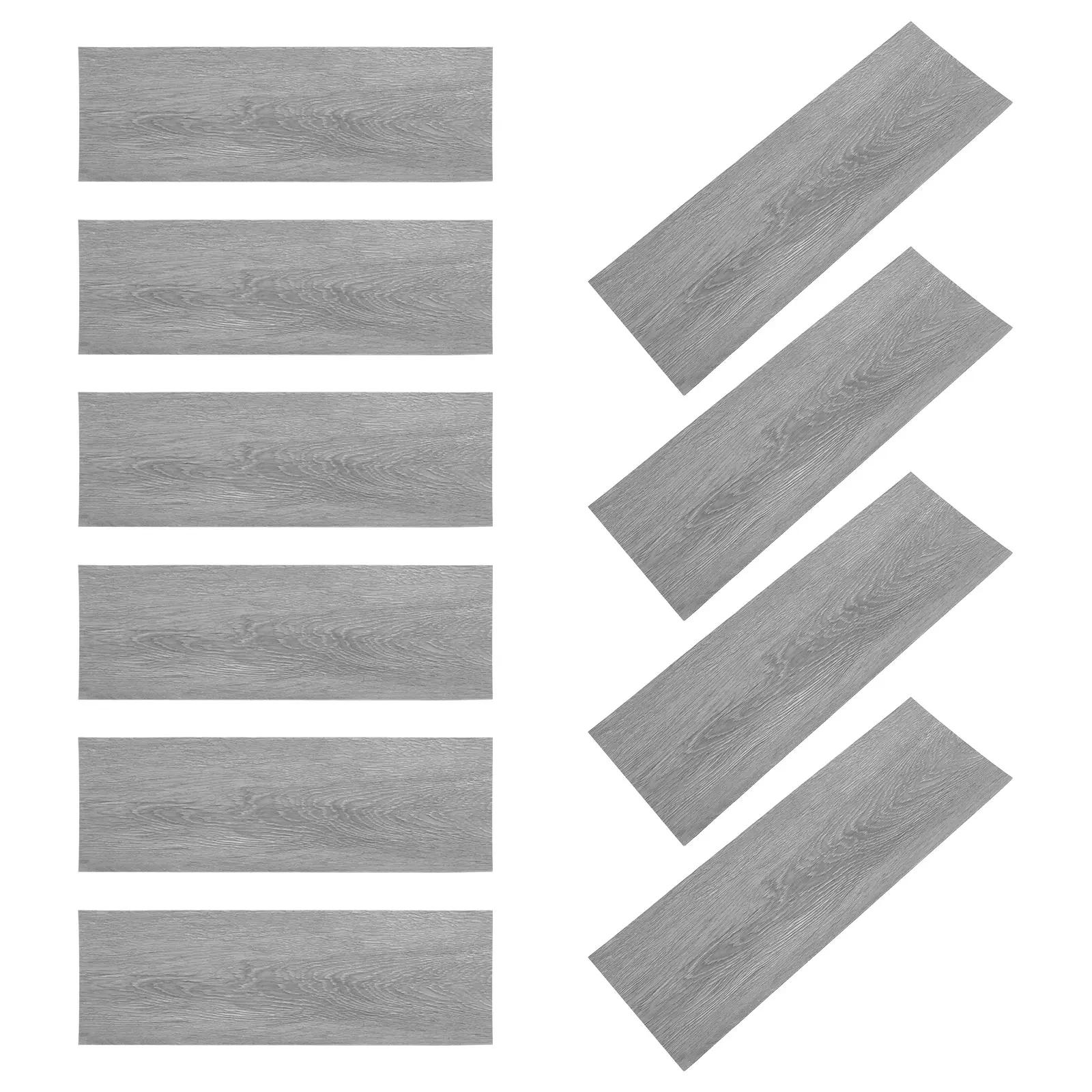 

32pcs Wood Grain Wallpaper Self Adhesive Durable Pvc Kitchen Floor Tiles Peel Stick Fireplace Wall Decor Stickers