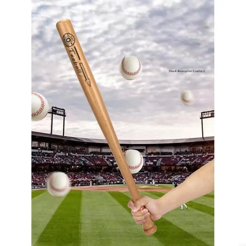 U2JB Professionals Hardwoods Baseball Solid Baseball Bat Gear Light weights Softballs Enduring