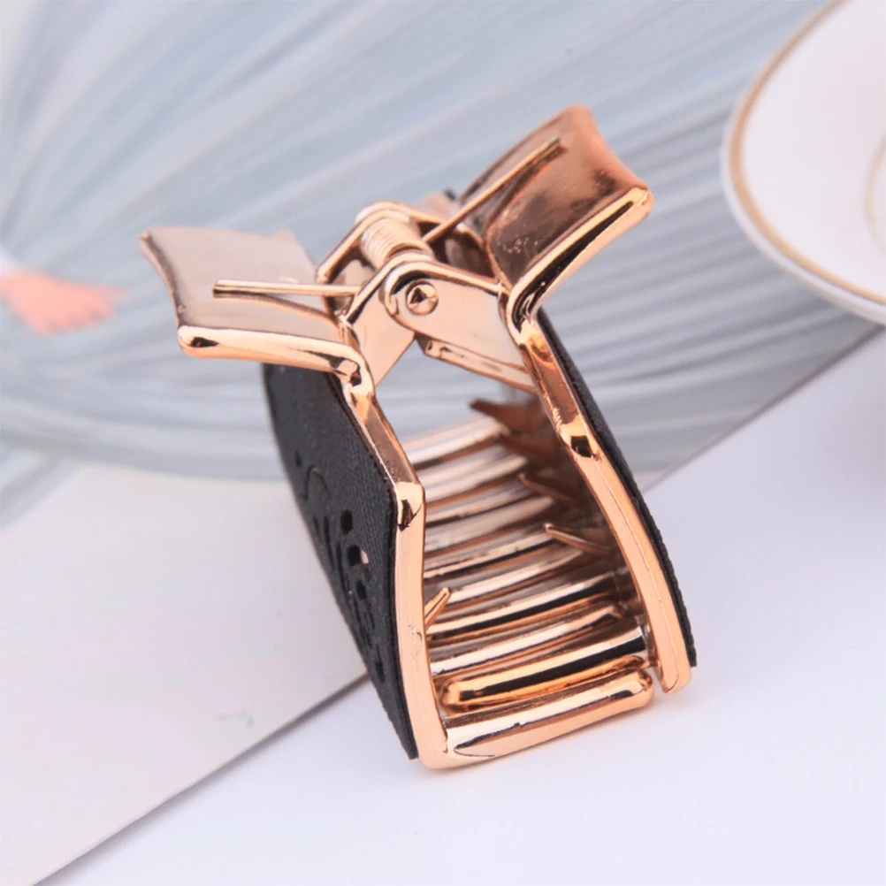 

6PCS Rectangular Hair Claw Clips Stylish Accessories Women Girls Hairpins Durable Easy Hairstyle Tools Decorations