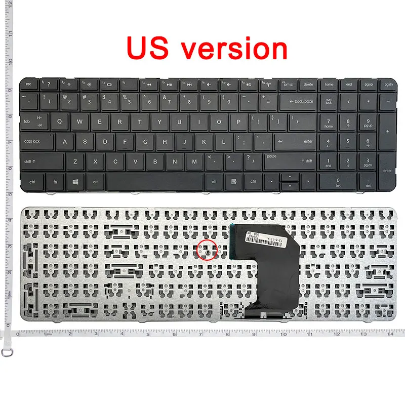 US/RU/UK English NEW Laptop Keyboard For HP G7-1000 G7-1100 G7-1150 G7T G7 G7-1200