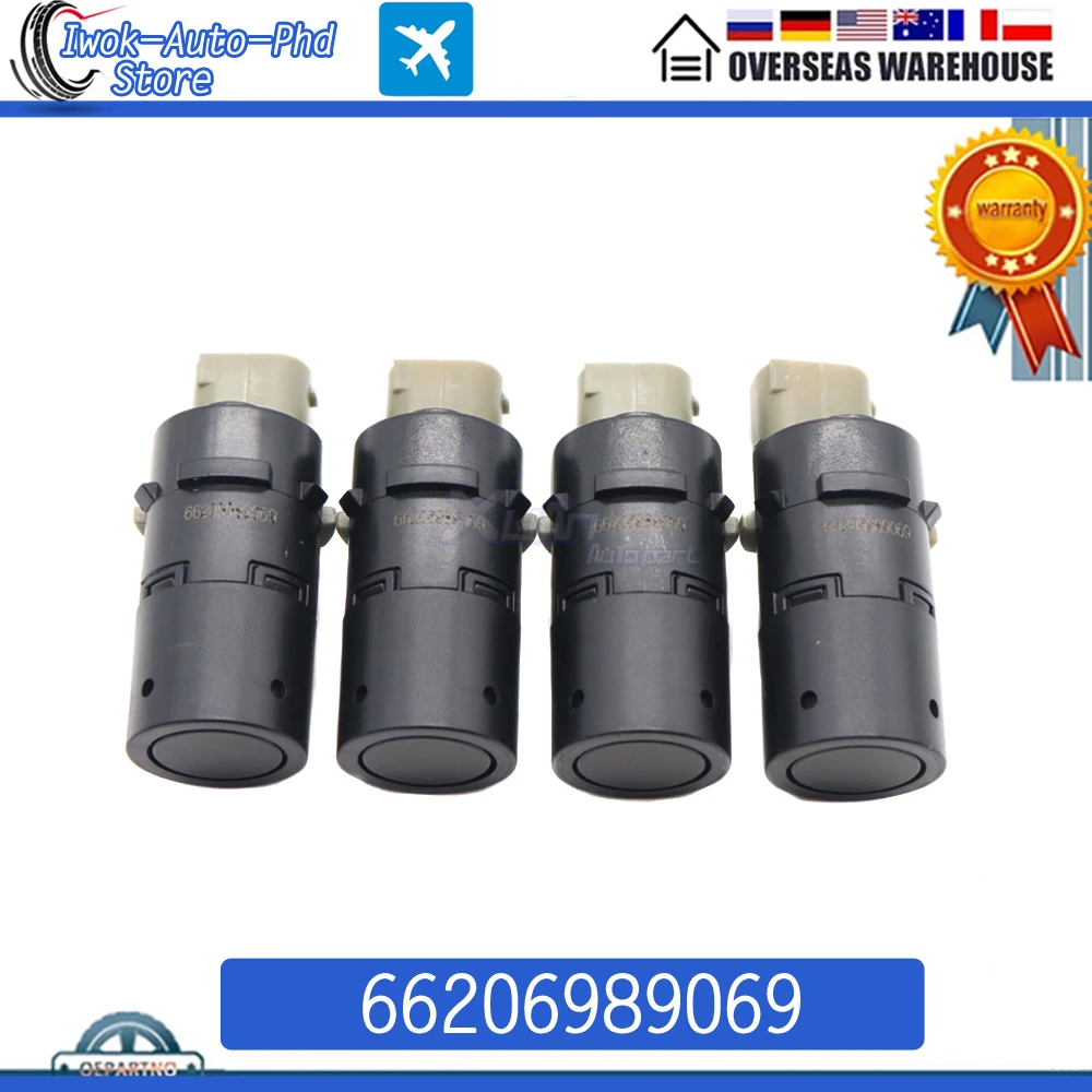 4pcs/lot 66206989069 Car Reverse Backup Assist PDC Parking Sensor For BMW E39 E46 E53 E60 E61 E63 E64 E65 E66 E83 66200309540