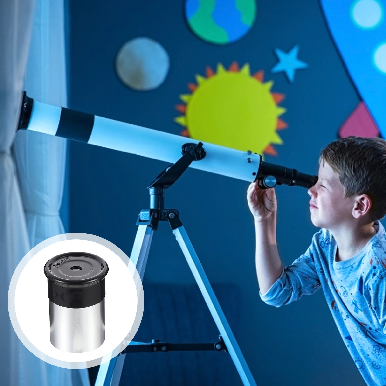 

Astronomical Telescope Eyepiece Solid Glass Improve Image Quality Eyepieces for