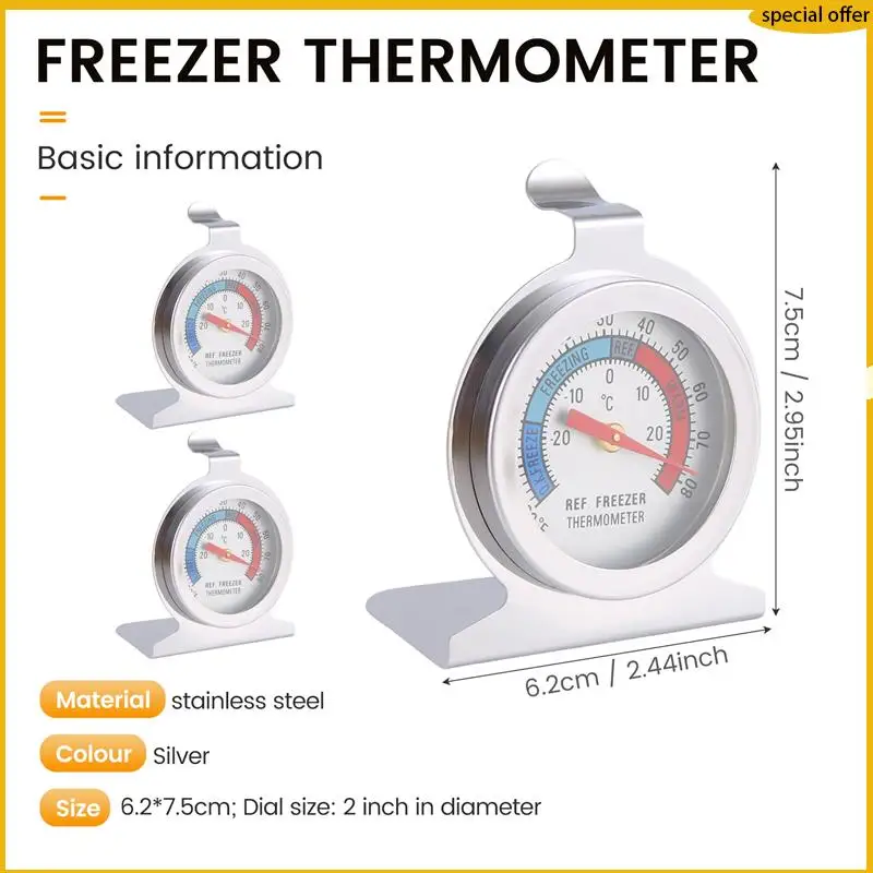A50I الثلاجة الفريزر ميزان الحرارة سلسلة الطلب الكبير ميزان الحرارة درجة الحرارة لثلاجة الفريزر