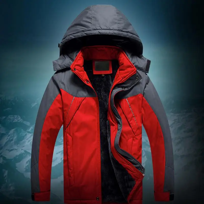 Men Oversized Fleece Softshell Coats Women Man Winter Outdoor Waterproof Windbreak Warm Hiking Camping Climbing Skiing Jackets