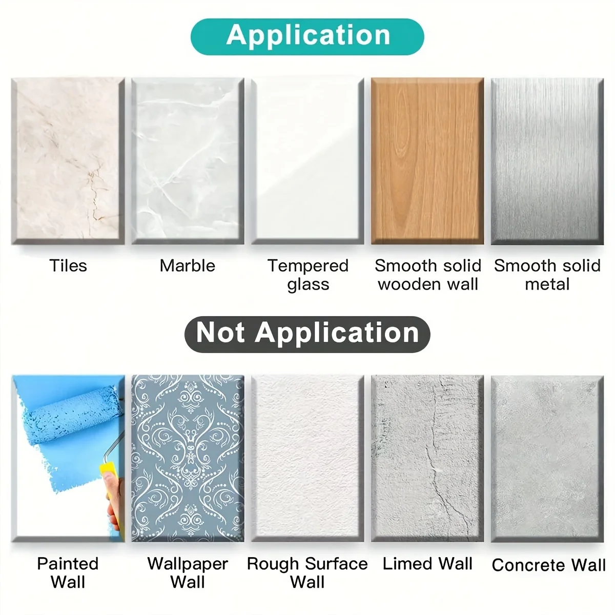 Portarrollos de papel de acero inoxidable - Montaje en pared, autoadhesivo o perforado, fácil de instalar, perfecto para uso en cocina y baño