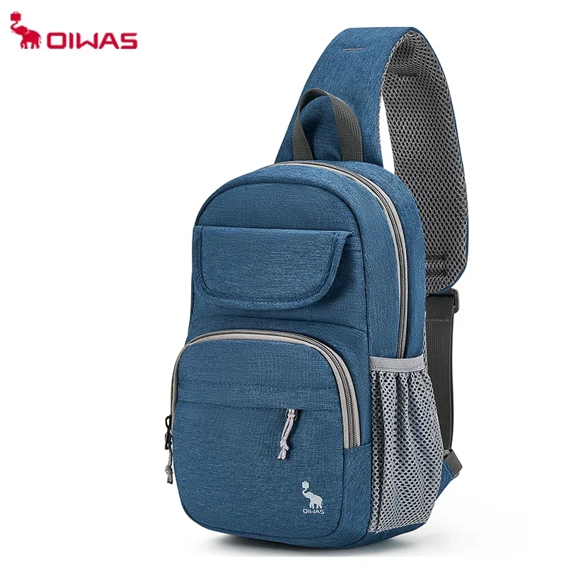 OIWAS Multifunction Bag Casual Crossbody Bags Single Shoulder Bag Hiking Backpack Outdoor Travel Backpack for Men and Women