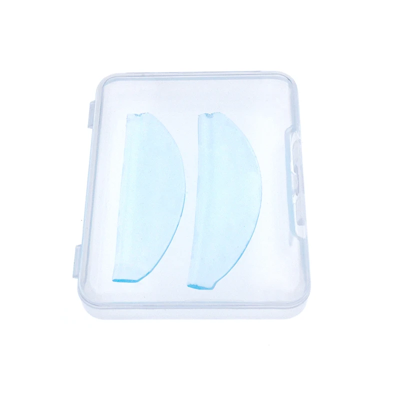 1 par de almohadillas para permanente de pestañas de silicona azul, accesorios para rizador de pestañas de elevación 3D ultrafinos, varillas para pestañas, herramienta de maquillaje de escudo, 4 colores