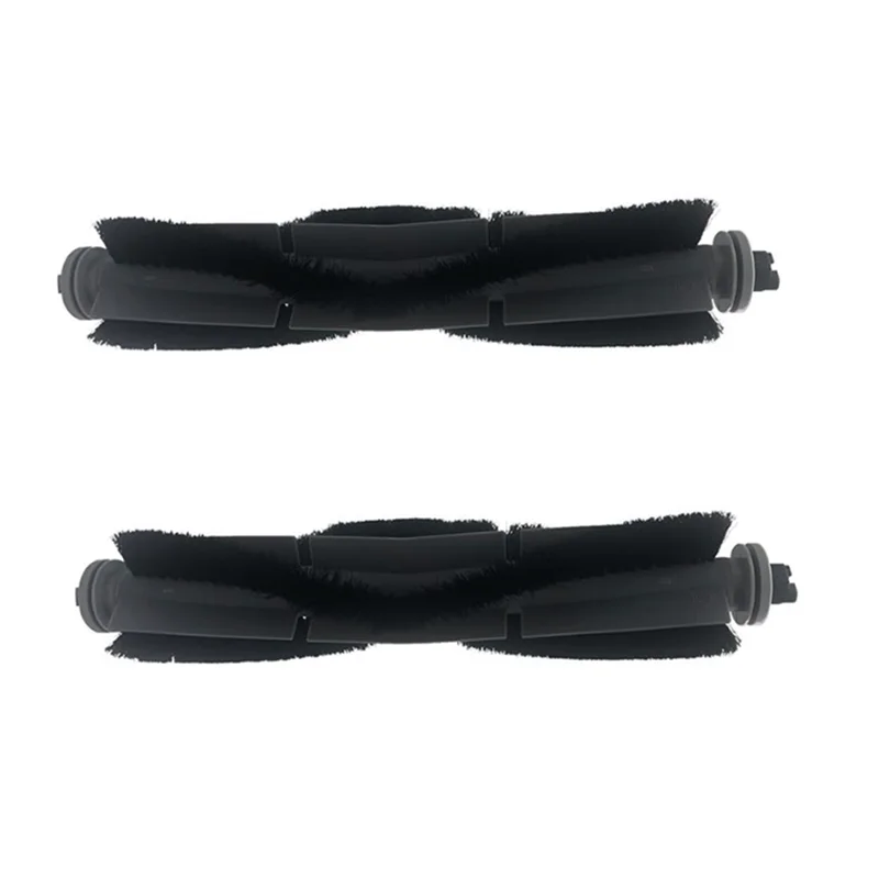 M04K 2Pcs Vacuum Main Brush For Airrobo T20 Robot Vacuum Cleaner Replacement Spare Parts Washable Roller Brush