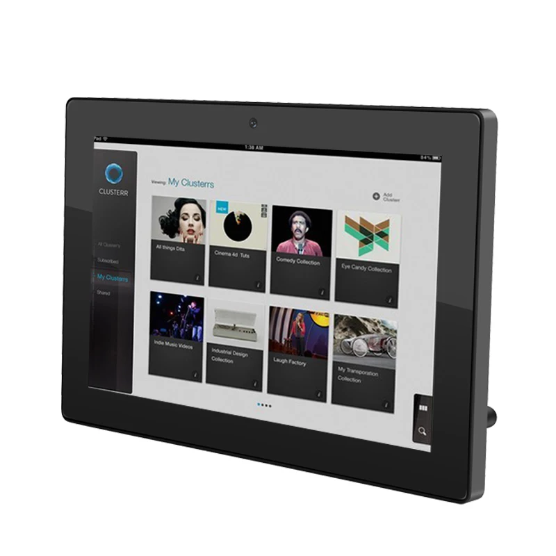 

10 inch POE Touch Display 500nits Brightness Touch Screen Android 11 2GB 16GB Digital Advertising Panel