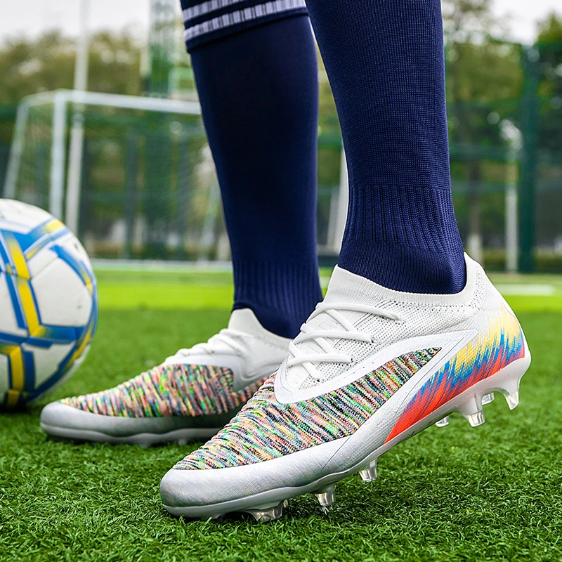 Men New Football Boots Society Grass Original Resistant High Quality Male Soccer Shoes Comfortable Sports Fast Football Shoes