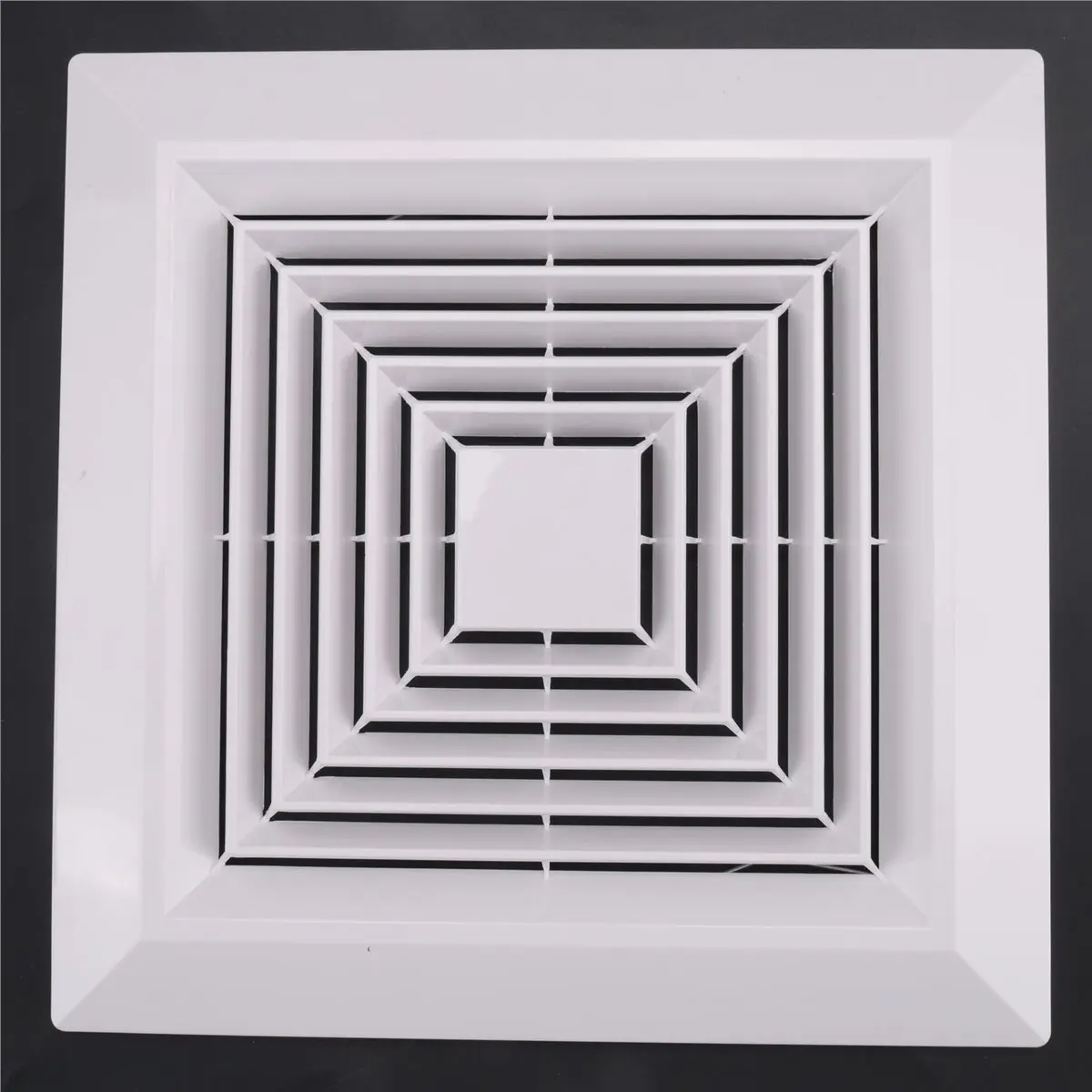 [Promotions]Bathroom Exhaust Fan Cover with Springs Replacement Parts for Square Ceiling or Wall-Mount Exhaust Fan, Bathroom