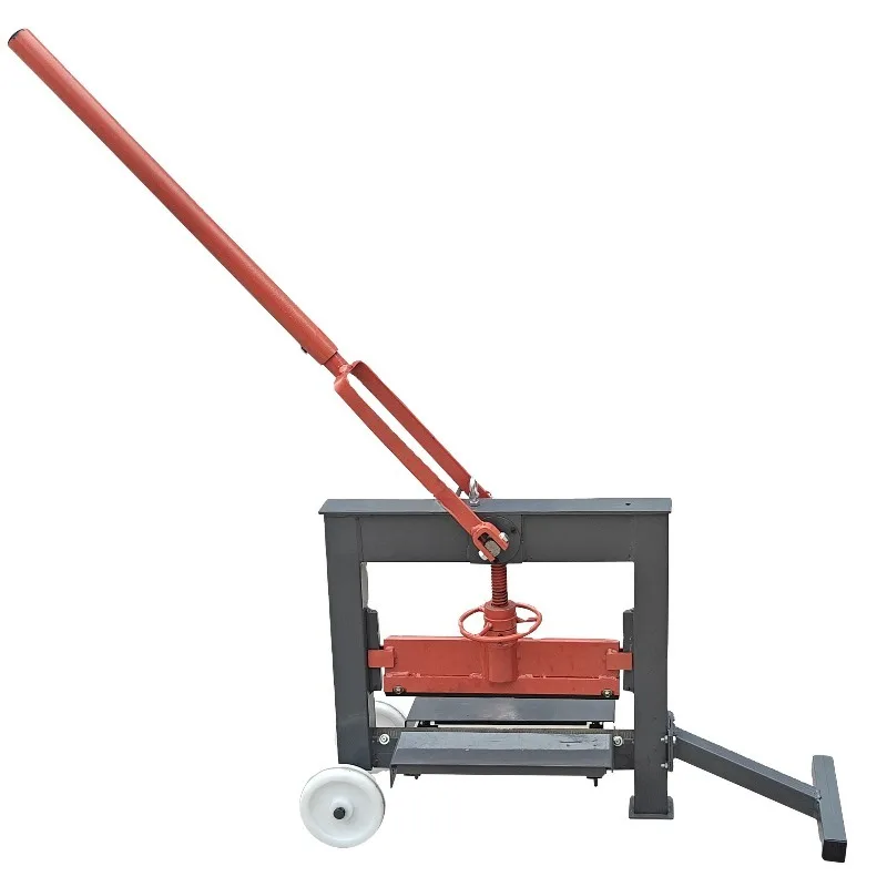 Industrial Manual Paving Brick Cutter For Permeable Pavement Square Road Sidewalk Concrete Block And Curb Stone Cutting Machine