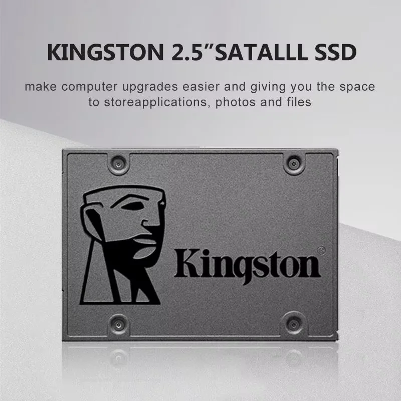 Kingston SSD KC600 512GB 256GB 1TB 2TB A400 120GB 240GB 480GB 960GB SATA III 2.5 Internal Solid State Drive HDD Hard Disk HD SSD