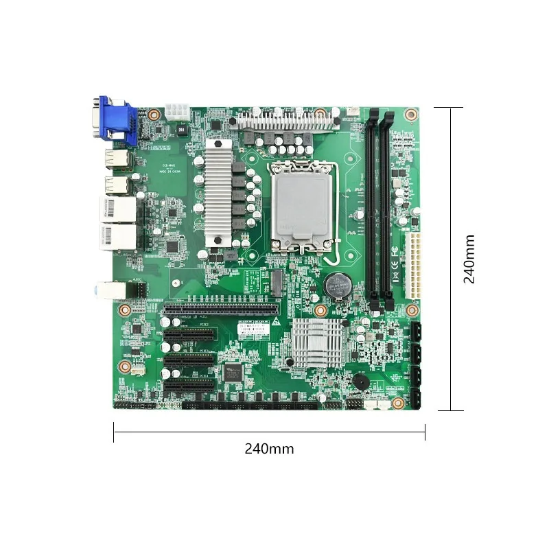 TLS-M61 industrial control main board 12/13/14 generation computer server dual network port