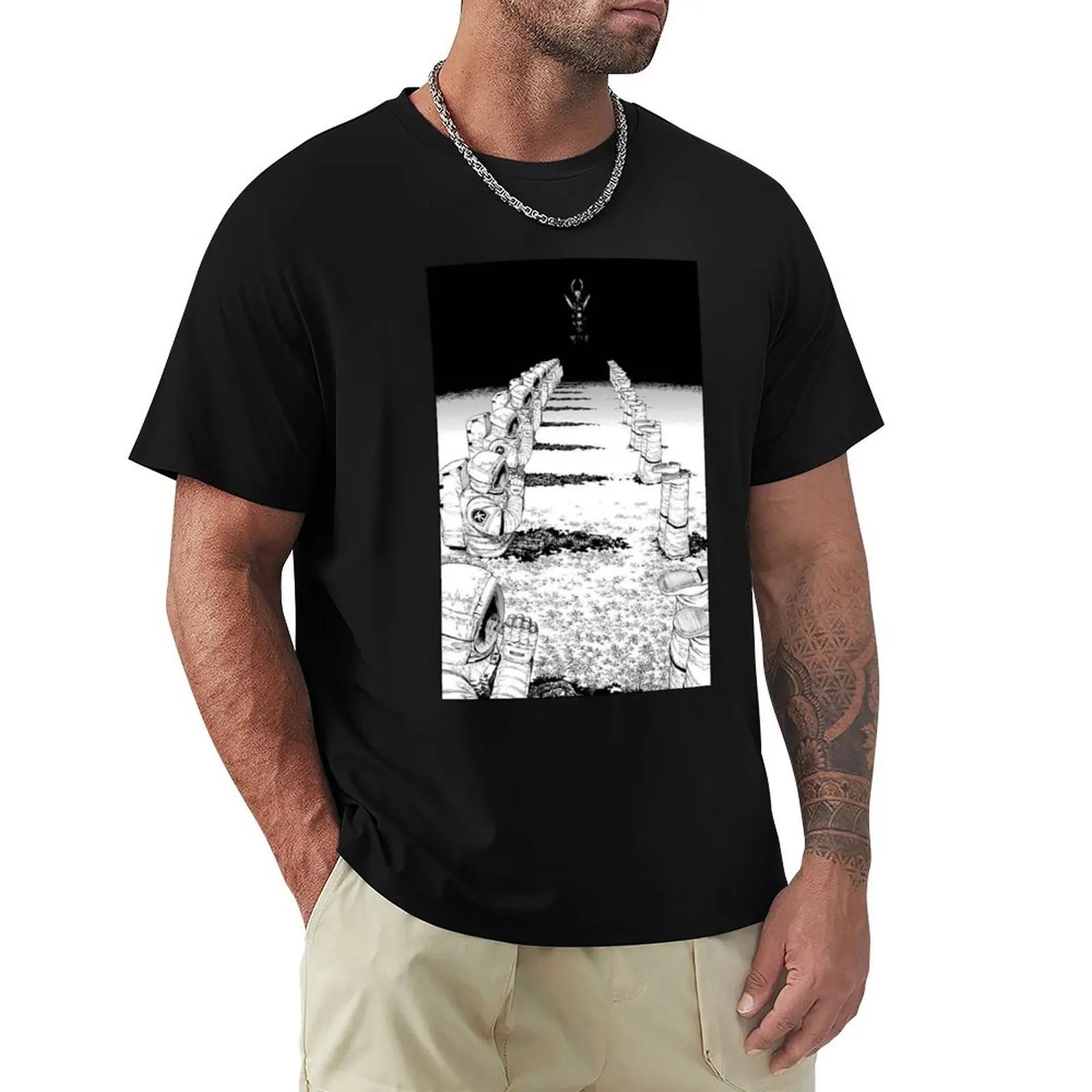 Darkness Devill From CSM T-Shirt Simple Casual Short Sleeve Tee