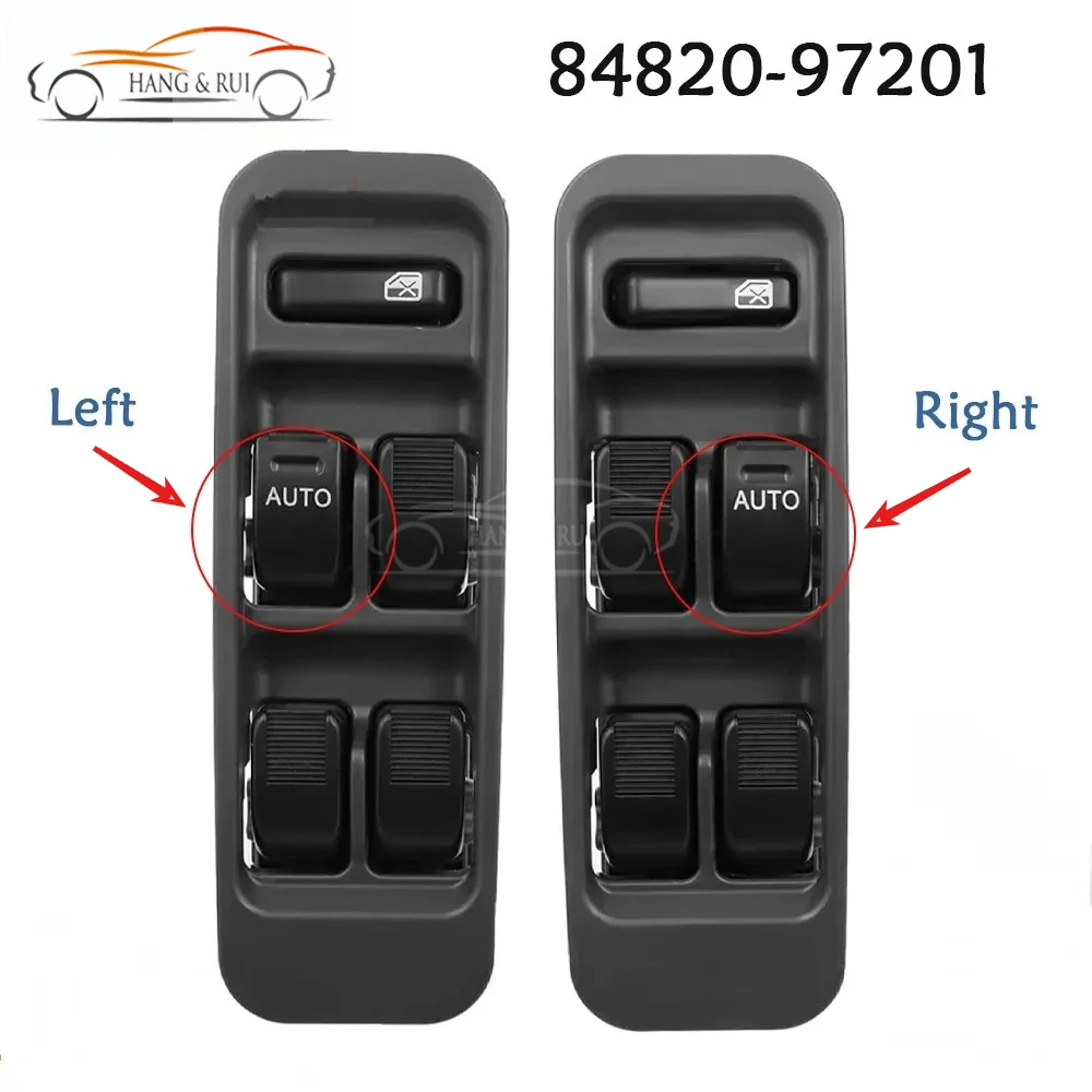 

Кнопка управления стеклоподъемником для Daihatsu Sirion M1, Gran Move, Terios J1, YRV M2 1998-2001 (84820-97201), автозапчасть