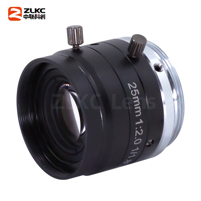 C Mount 25 Mm Bằng Tay Lris HD Cho Năm 1/1. 8 "Pháp Cao Performace 5 Mega Pixel Thị Giác Máy Cố Định Độ Dài Tiêu Cự Ống Kính