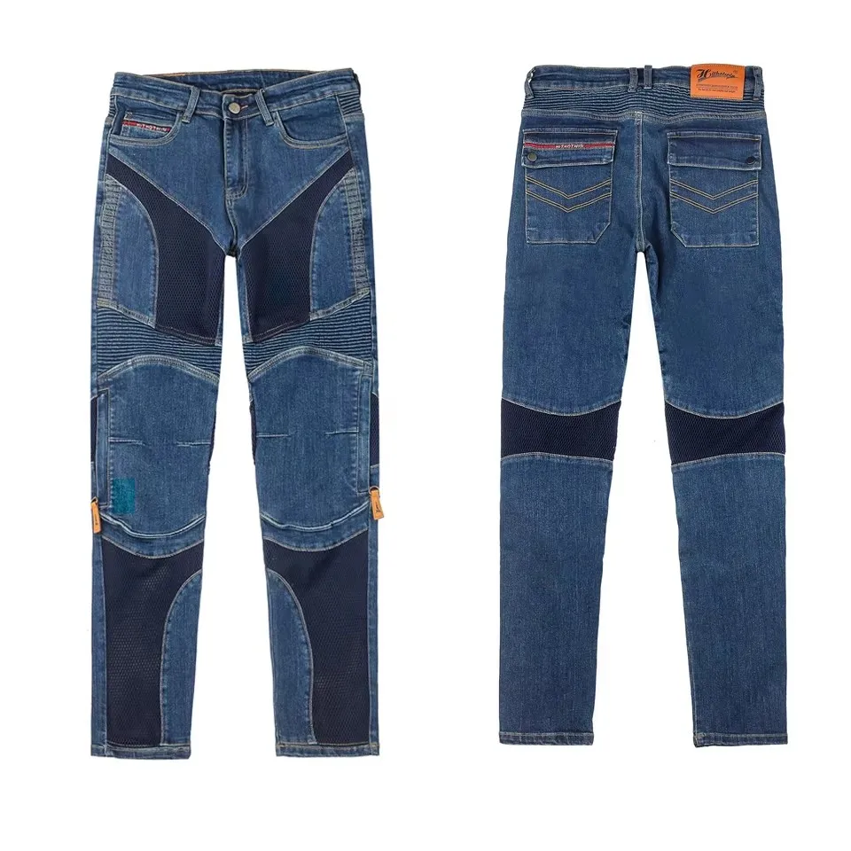 دراجة نارية ركوب السراويل الرجال الصيف شبكة واقية والعتاد بجولة دراجة نارية السراويل موتوكروس