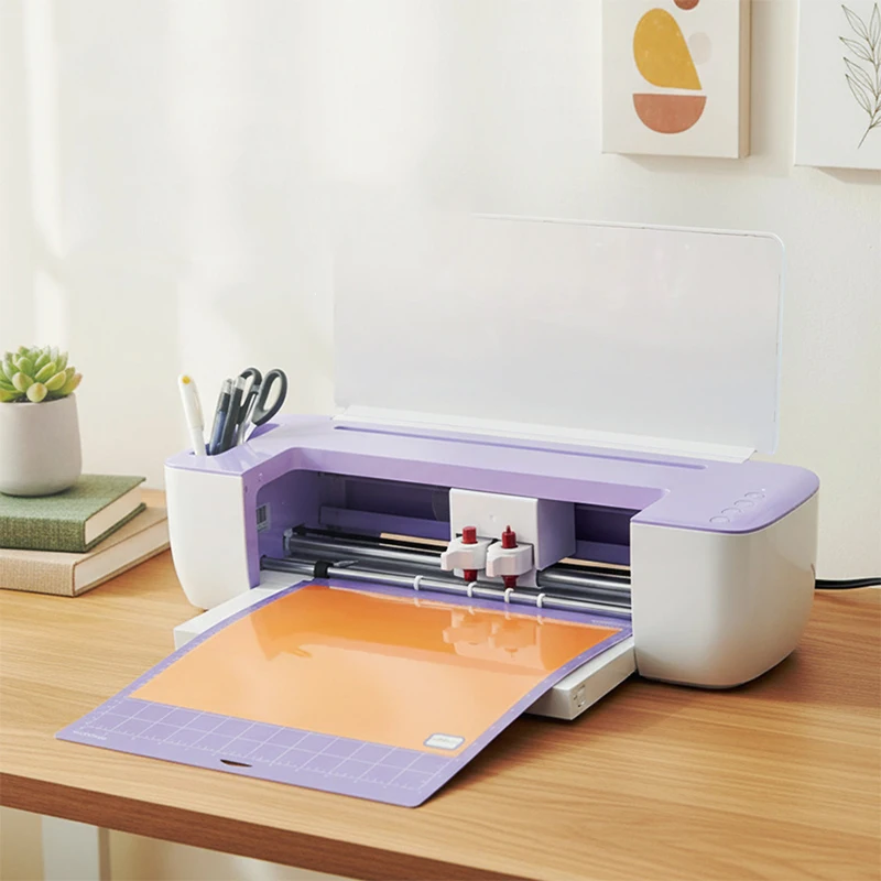 Bluetooth Wireless Desktop Engraving Machine, Automatic Desktop Flatbed Cutter (110V/220V), Suitable for Cutting Cardboard
