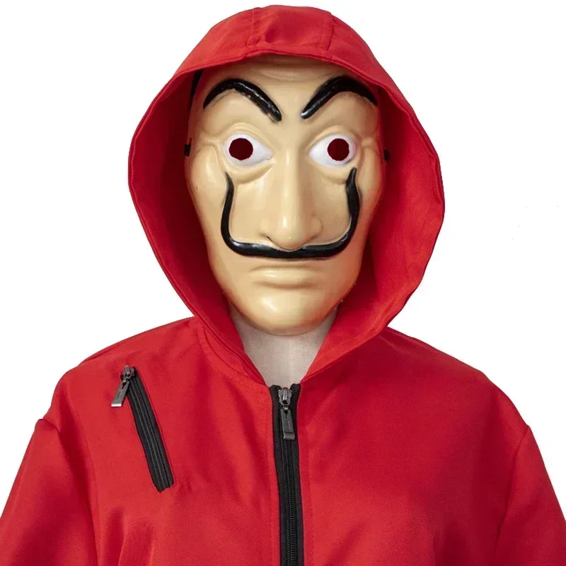Het Huis Papier Cosplay Kostuums Volwassenen Halloween Kostuum Para Kinderen Jongens Macacões Papier